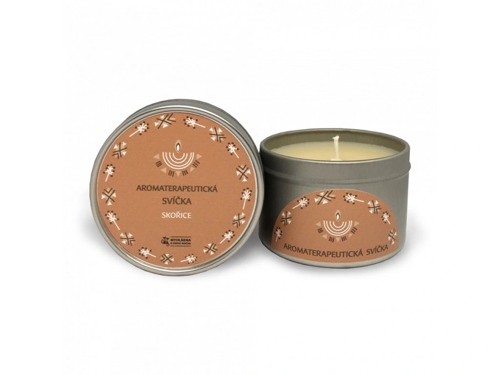 Mydlárna u dvou koček - Hřejivá svíčka se skořicí 120 ml